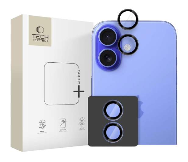 Tech-Protect Camring Fit+ do Iphone 17 Black - 1359607 - zdjęcie